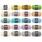 Arteza 100% Worsted Acrylic Yarn Multi Pack, Light Colors - Mini Pack of 20